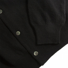 ◆당일◆25SS 더블 하트 와펜 가디건 블랙 AX-N057-051-1