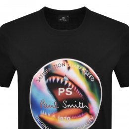 26SS 캐주얼 핏 샤크 그래픽 반팔 티셔츠 블랙 M2R 220X VP5790 79