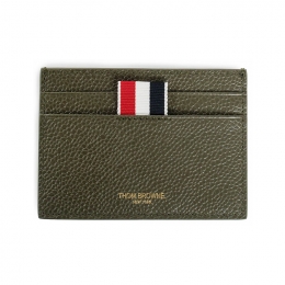 ◆당일◆26SS 페일그레인 삼선 라이닝 카드지갑 다크그린 MAW020L 00198 320