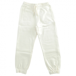 ◆키즈◆25FW 키즈 화이트 로고 프린트 조거 스웻팬츠 아이보리 F5MSJUFP023 013