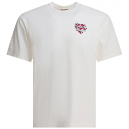 ◆당일◆25SS 하트 로고 프린트 티셔츠 화이트 HM29TE005 WHITE