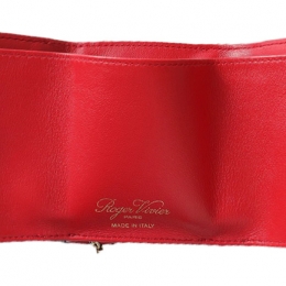 ◆당일◆23SS 크리스탈 스터드 코인 반지갑&크로스백 블랙/레드 RAWAVDB0000 XMA 1H53