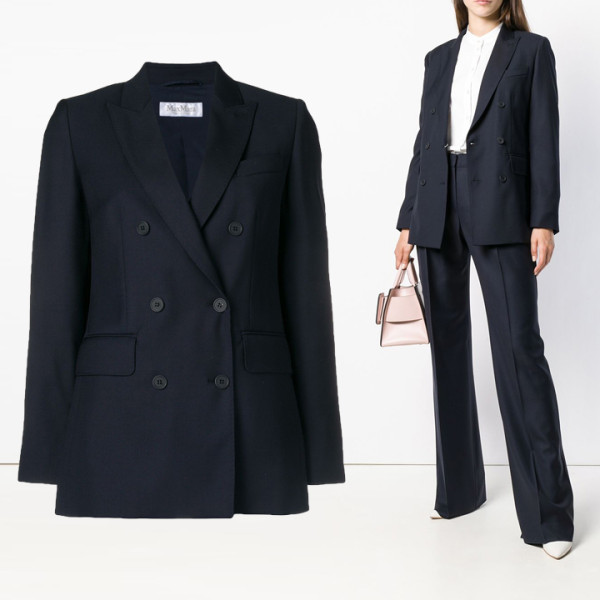 ◆당일◆19F/W 제나르 CENNARE 더블 브레스트 자켓 네이비 10460889000 002