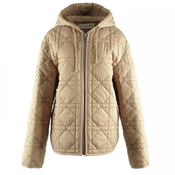 ◆당일◆22FW 매크로까나쥬 퀄딩 후드 자켓 베이지 247C47A3355 1700