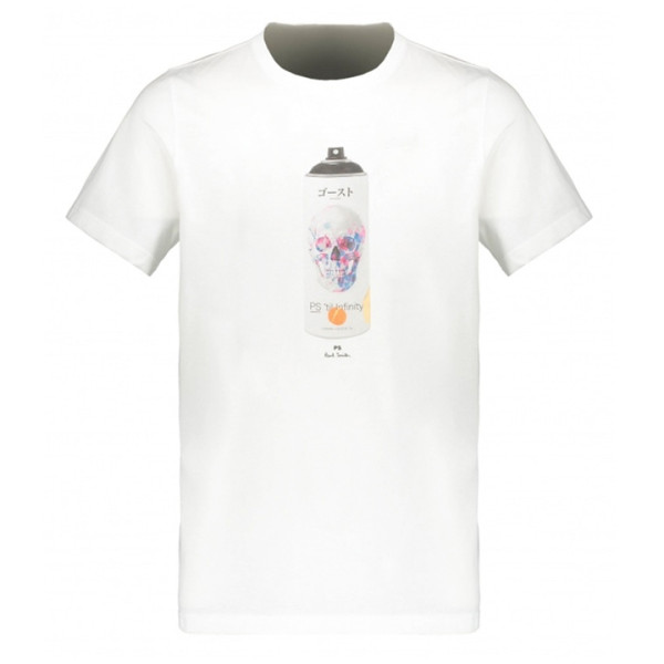 ◆당일◆23SS 페인트 스프레이 티셔츠 화이트 M2R 011R KP3826 01