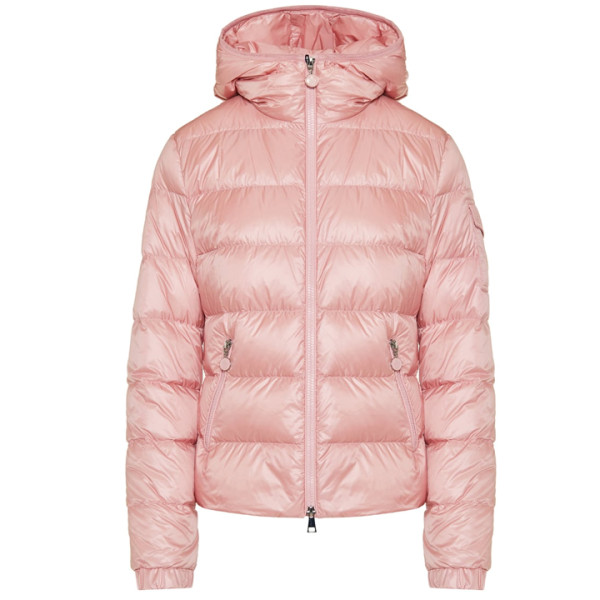 ◆당일◆24SS 글레스 GLES 로고 패치 후드 패딩 자켓 핑크 1A000 64 595ZZ 500