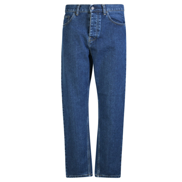 ◆당일◆24SS 로고 패치 NEWEL 데님 팬츠 진청 I029208 0106