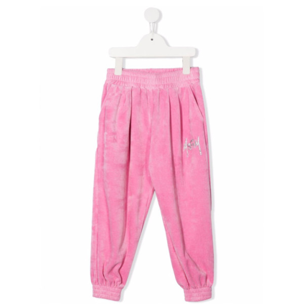 ◆키즈◆21FW 여성 자수 로고 트랙 팬츠 핑크 MS027854 042