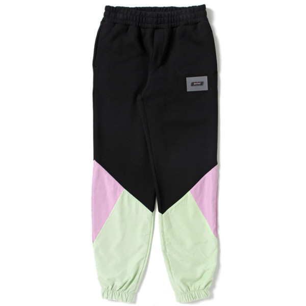 ◆키즈◆22FW 키즈 로고 패치 팬츠 블랙 MS029154 11008
