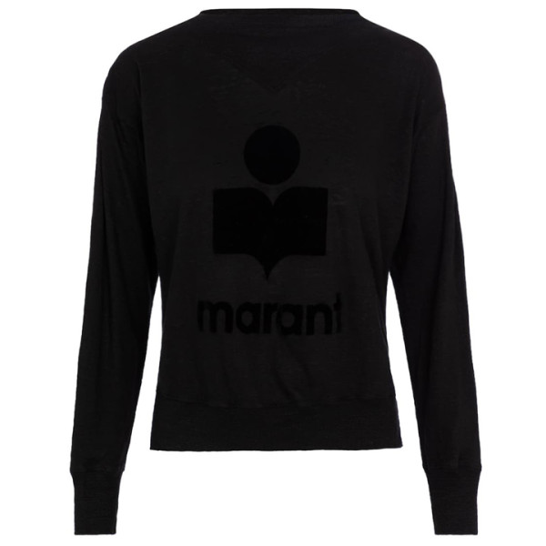 ◆당일◆23FW 킬센 KILSEN 로고 린넨 니트 블랙 TS0002FA A1N09E 01BK