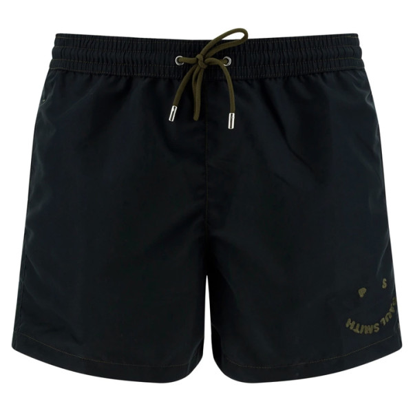 ◆당일◆24SS 해피 페이스 로고 스윔 숏팬츠 블랙 M1A 201A HU286 79A