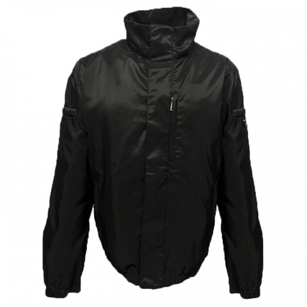 ◆당일◆25SS 삼각 로고 블루종 바람막이 자켓 블랙 SGN521 106O F0002