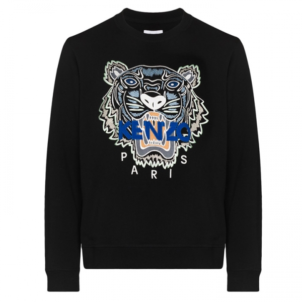 ◆당일◆22SS 타이거 자수 맨투맨 블랙 5SW123 4XL 99