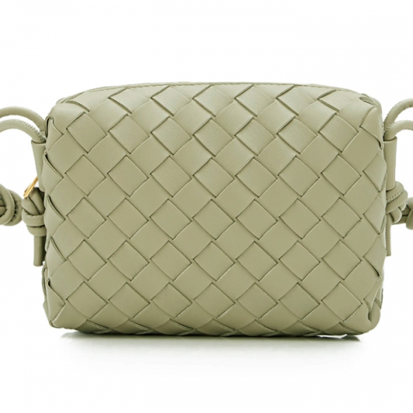 ◆당일◆23FW 인트레치아토 미니 루프 카메라백 트래버틴 723547 V1G11 2916