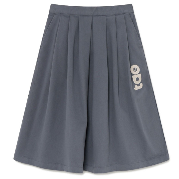 ◆키즈◆21FW 키즈 로고 프린트 스커트 그레이 F21132 145FN