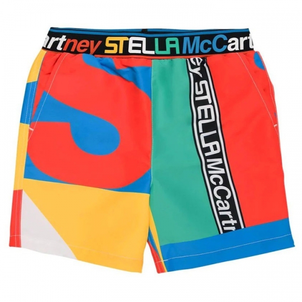 ◆키즈◆23SS 키즈 컬러블럭 스윔 팬츠 멀티컬러 TSCP09 Z0914 999MC