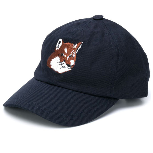 ◆바이스트로◆20FW 폭스 헤드 자수 캡모자 네이비 EU06118WW0007 NA