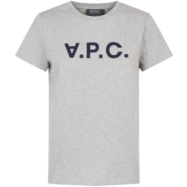 ◆당일◆24SS 여성 VPC 벨벳 로고 티셔츠 그레이 COEZB F26944 PLB