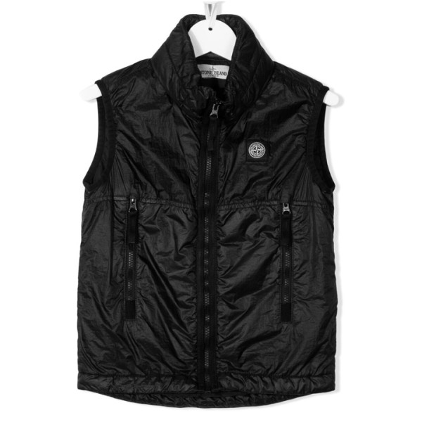 ◆키즈◆21SS 키즈 로고 패치 베스트 자켓 블랙 7416G0131 V0029