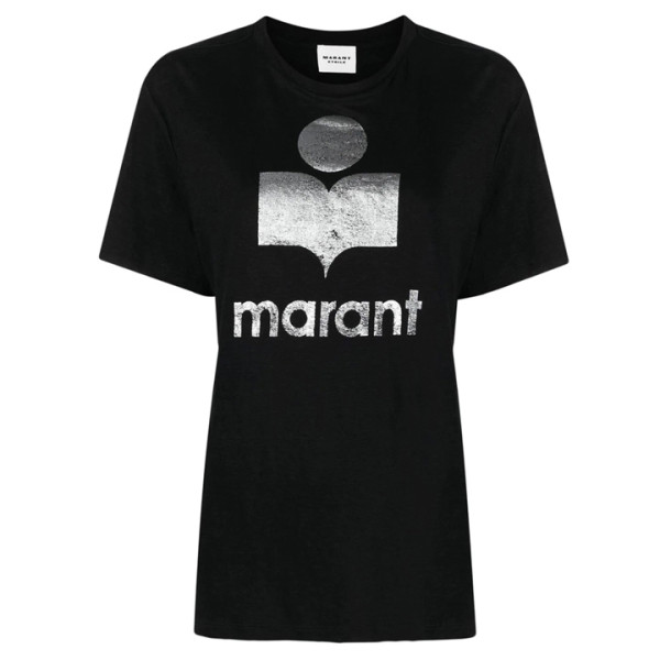 ◆당일◆23SS 쥬얼 ZEWEL 로고 린넨 티셔츠 블랙 TS0001FA A1N10E 01BK