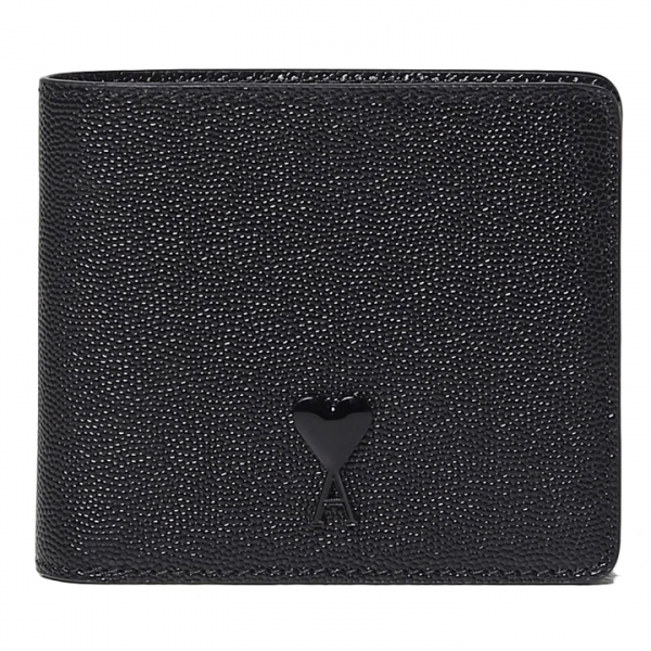 ◆당일◆23FW 하트 로고 반지갑 블랙 USL012 AL0004 001