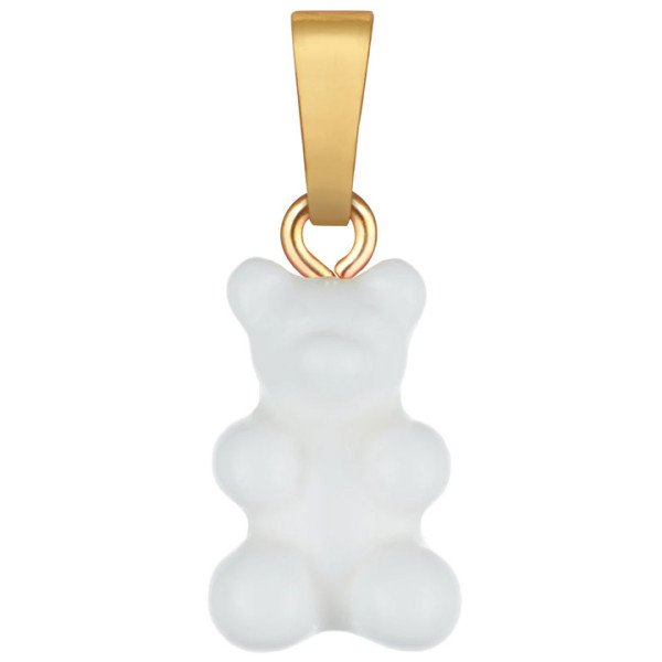 ◆당일◆22FW 노스탤지어 베어 펜던트 화이트 NOSTALGIABEAR CLA POWDER