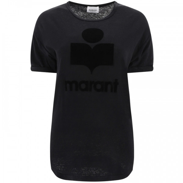 ◆당일◆23FW 콜디 KOLDI 로고 린넨 티셔츠 블랙 TS0004FA A1N09E 01BK