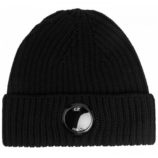 ◆당일◆23FW 렌즈 와펜 메리노 울 비니 블랙 15CMAC272A 005509A 999