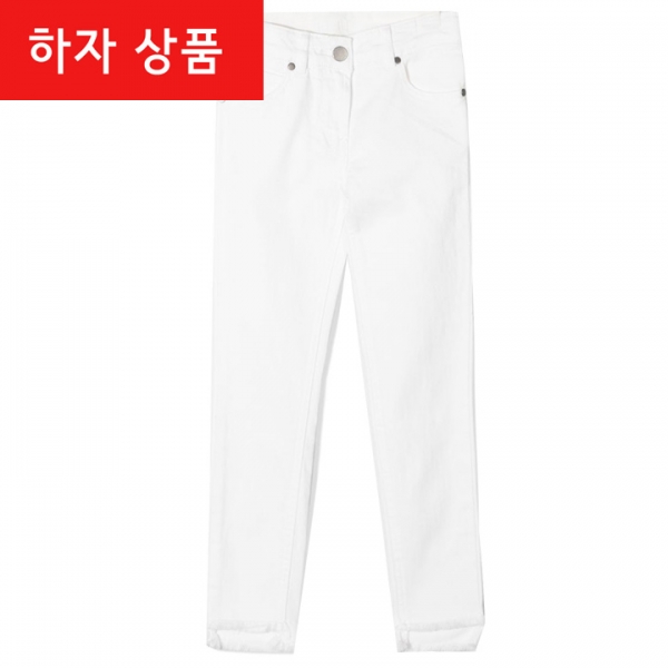 ◆하자◆여성 코튼 스키니진 화이트 602749 SQKB2 9000