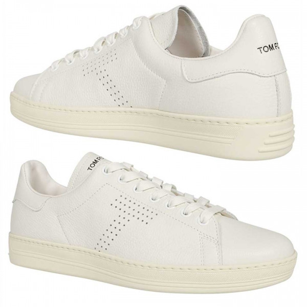 ◆당일◆24SS T로고 펀칭 스니커즈 화이트 J1045T DAP BRR