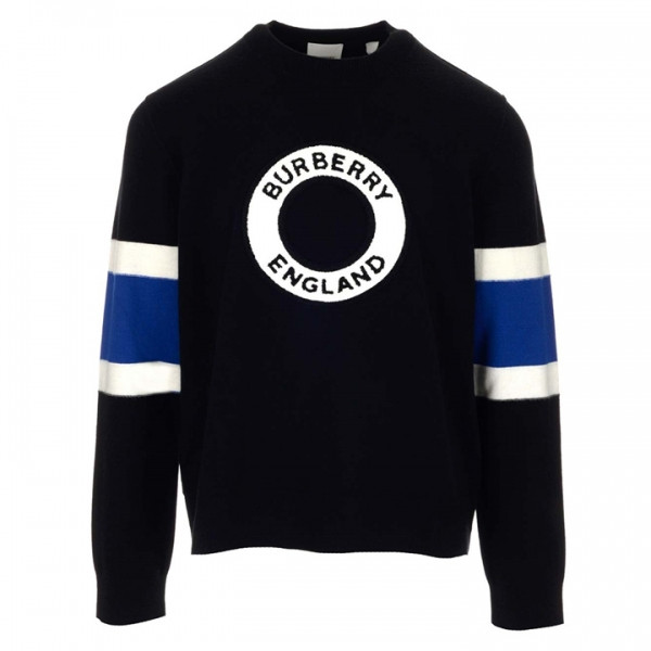 ◆14주년◆HURLEY 로고 스트라이프 니트 블랙 8058759