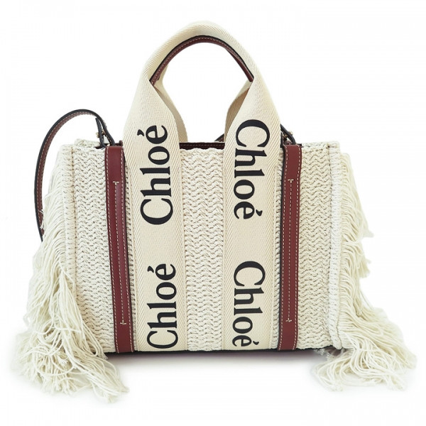 ◆당일◆25SS 우디 스몰 토트백 세피아브라운 CHC22SS397G43 27S