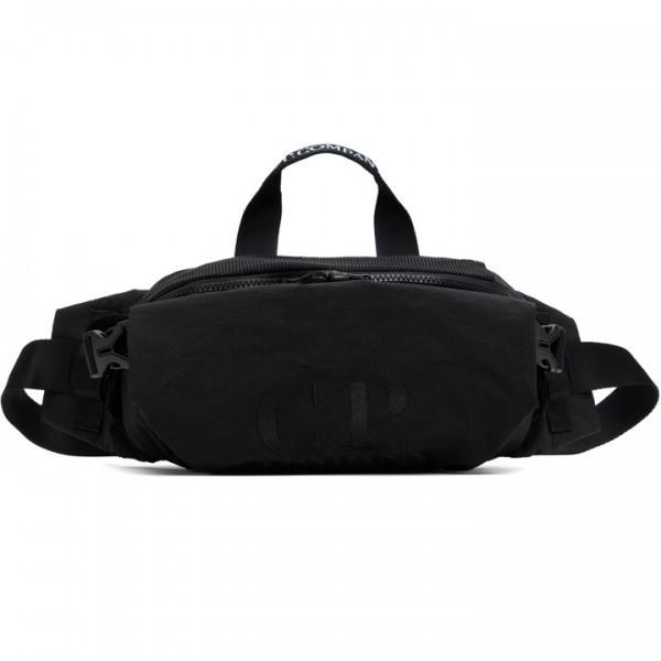 ◆당일◆25SS 자수 로고 플레인 페이퍼 터치 벨트백 블랙 18CMAC298A 110188G 999