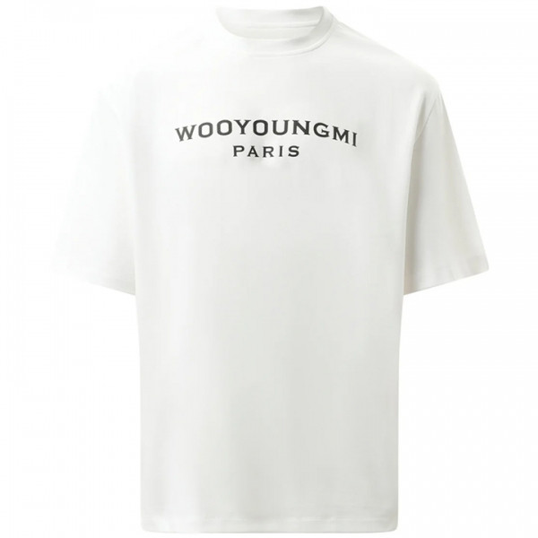 ◆당일◆25SS 시그니처 로고 티셔츠 화이트 W251TS01 714W