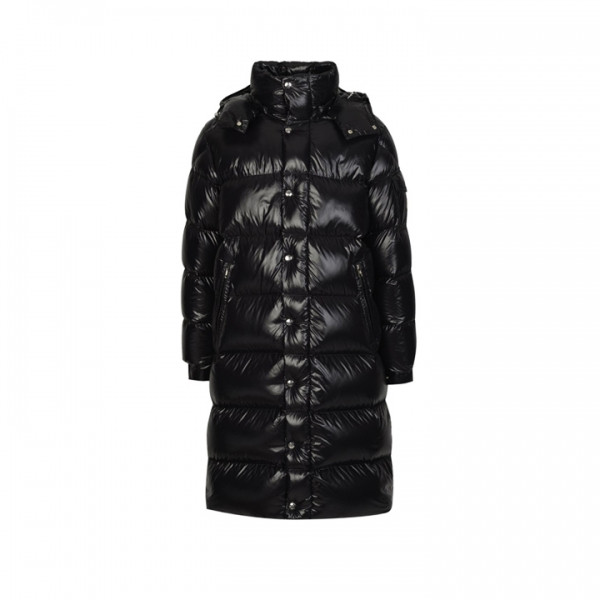 ◆당일◆25FW 하노베리안 HANOVERIAN 로고 패치 롱 패딩자켓 블랙 1C000 06 C0081 999