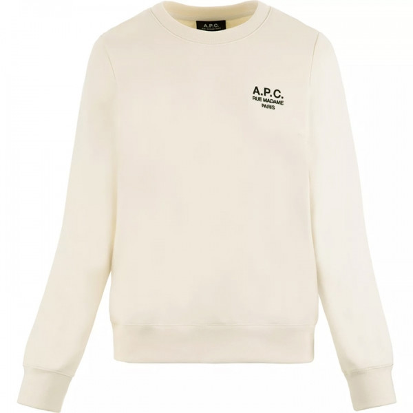 ◆당일◆23FW 로고 자수 스카이 맨투맨 아이보리 COEZD F27700 AAC
