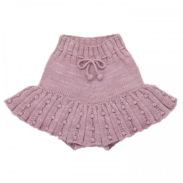 ◆키즈◆25SS 키즈 팝콘 스케이팅 스커트 라일락 K1004S25 531