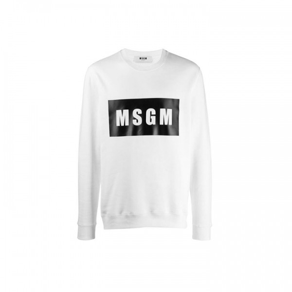 ◆15주년◆로고 프린트 기모 맨투맨 화이트 2740MM68 195799 01