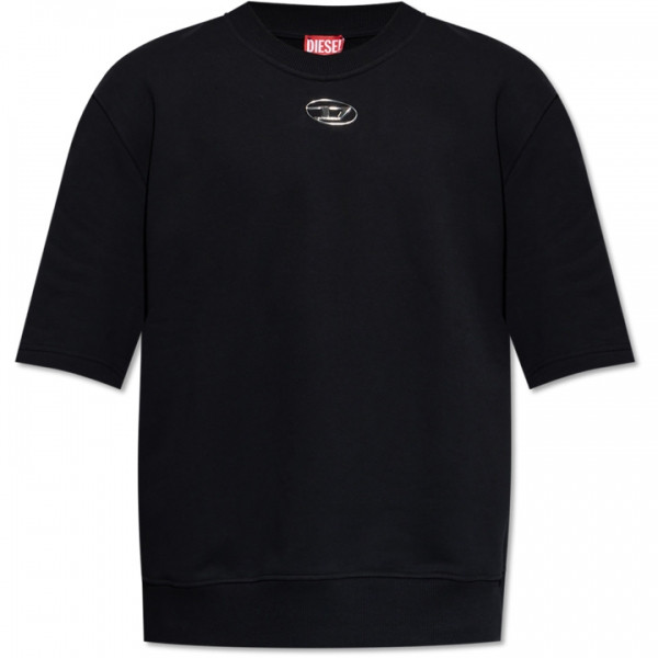 ◆당일◆25SS S-COOLING-L1 로고 숏 슬리브 맨투맨 블랙 A11580 0BMBJ 9XX