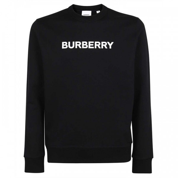 ◆당일◆24SS 버로우 BURLOW 로고 맨투맨 블랙 8055312
