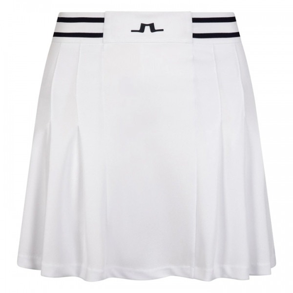 ◆당일◆24SS 할로 HARLOW 로고 스커트 화이트 GWSD11524 0000