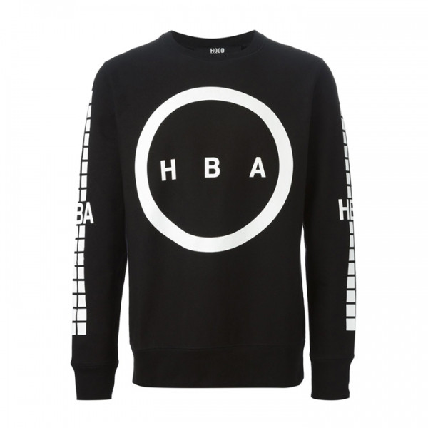 ◆14주년◆원형로고 맨투맨 블랙 HMBA001F15002015 1001