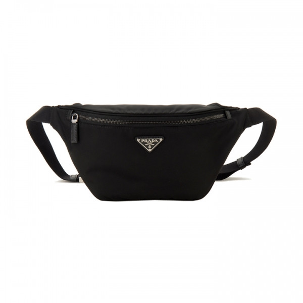 ◆당일◆25FW 사피아노 삼각로고 힙색&벨트백 블랙 2VL033 2DMH F0002