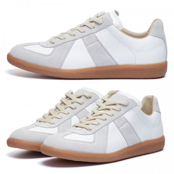 ◆당일◆25FW 레플리카 독일군 스니커즈 화이트 S57WS0236 P1895 101