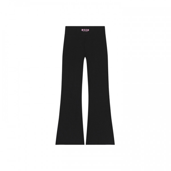 ◆키즈◆키즈 스트레치 저지 팬츠 블랙/핑크 S6MSJGPA071 11088