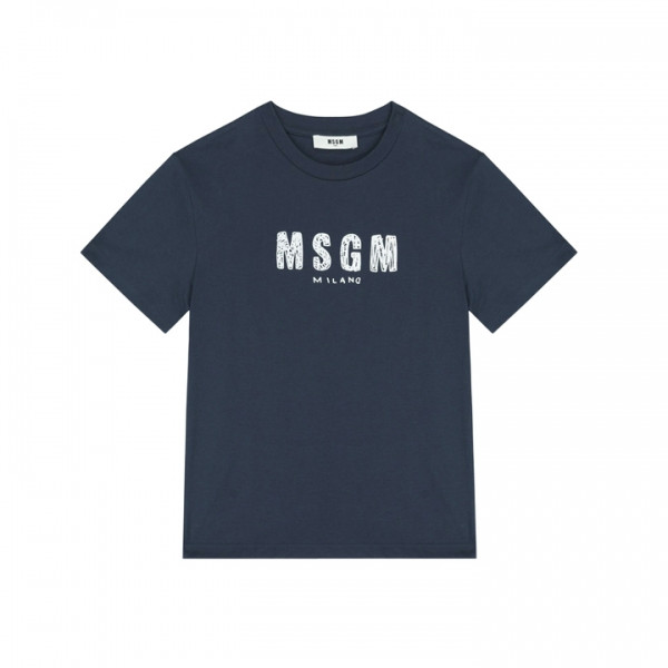 ◆키즈◆여성 저지 티셔츠 다크블루 S6MSJUTH004 MS072