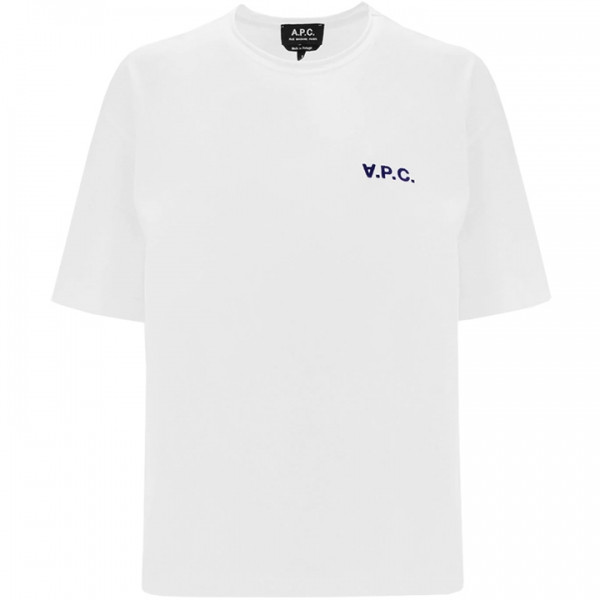 ◆당일◆24SS 카롤 KAROL COURT 로고 자수 티셔츠 화이트 COFDW F26299 AAB