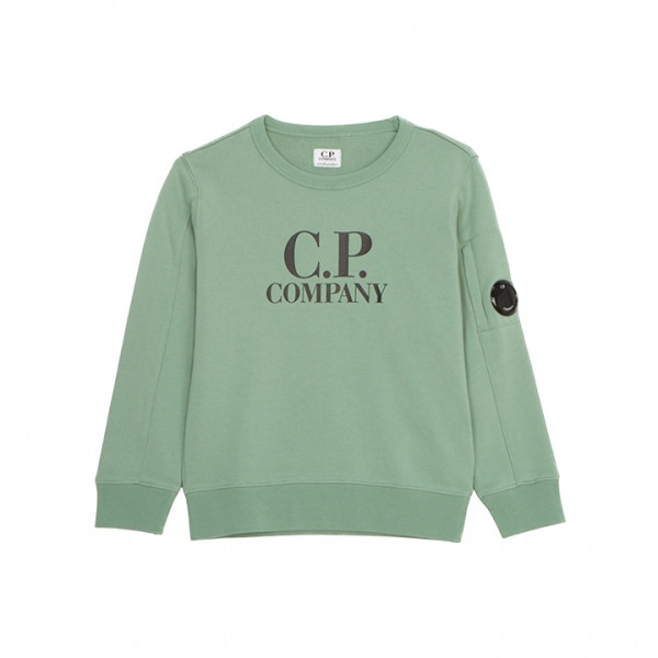 ◆키즈◆키즈 로고 프린트 맨투맨 그린 16CKSS016B 00LCA69 626