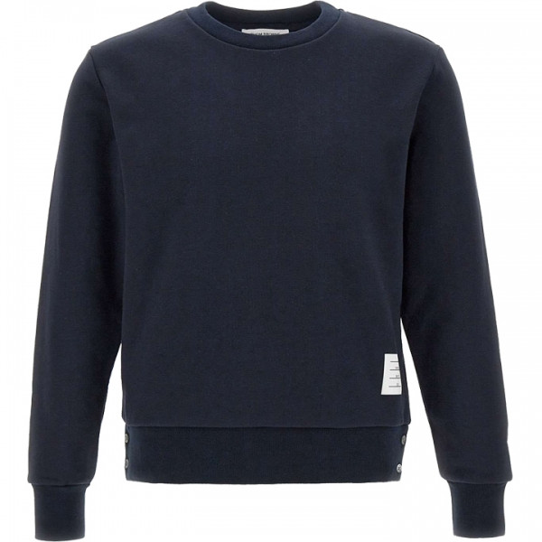 ◆당일◆25SS 백 삼선 크루넥 클래식 맨투맨 네이비 MJT085A 03377 415