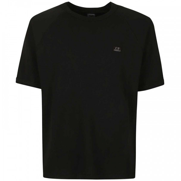◆당일◆24SS 로고 자수 티셔츠 블랙 16CMSS261A 003649G 999